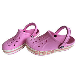 Crocs-Pink Bayaband 205089 Size Women's 8 Men's 6